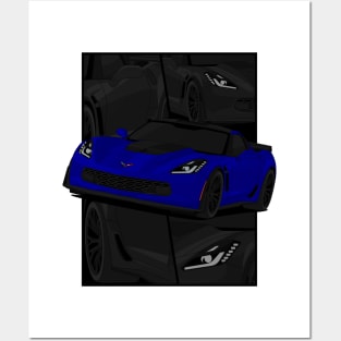 Z06 NAVY Posters and Art